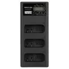 Carregador de bateria de 3 canais Newell CD-USB-C para Nikon EN-EL14