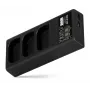 Carregador de três canais Newell CD-USB-C para baterias Canon LP-E6