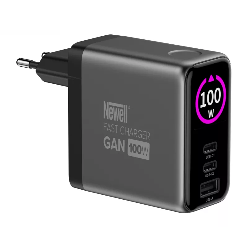 Carregador Newell GaN 100W TFT EU