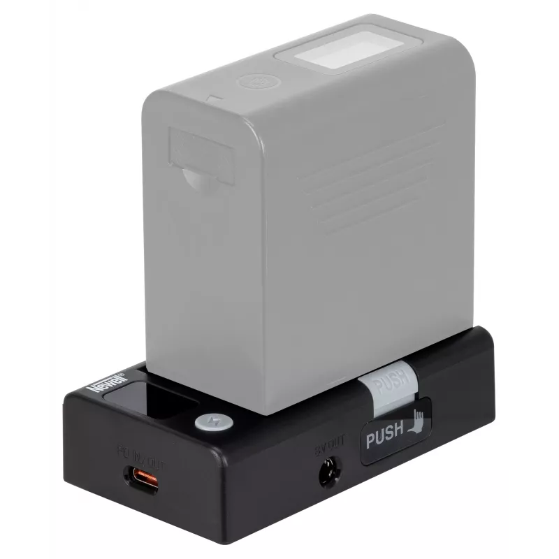 Adaptador universal Newell DC-USB para baterias NP-F