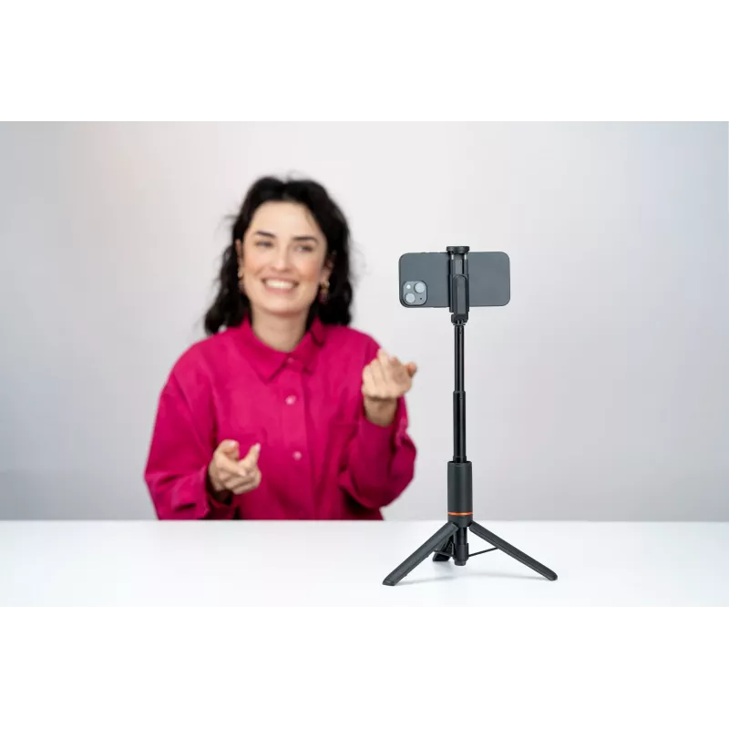 Tripé Newell M-Pod Pro com função de monopé e telecomando