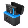 Carregador de dois canais Newell STD-USB para baterias Insta360 CINSBAHA