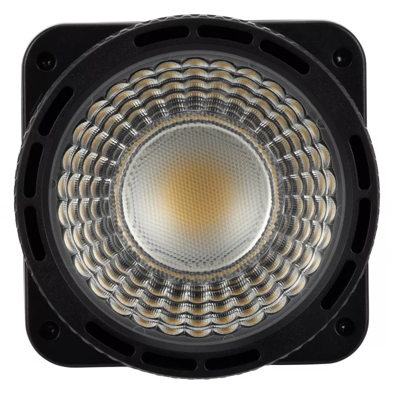 Kit de portas de celeiro e lente de focagem Mini Bowens Newell para lâmpada Tara LED