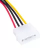 Akyga AK-CA-17 cabo adaptador de alimentação Molex para SATA, 15 cm