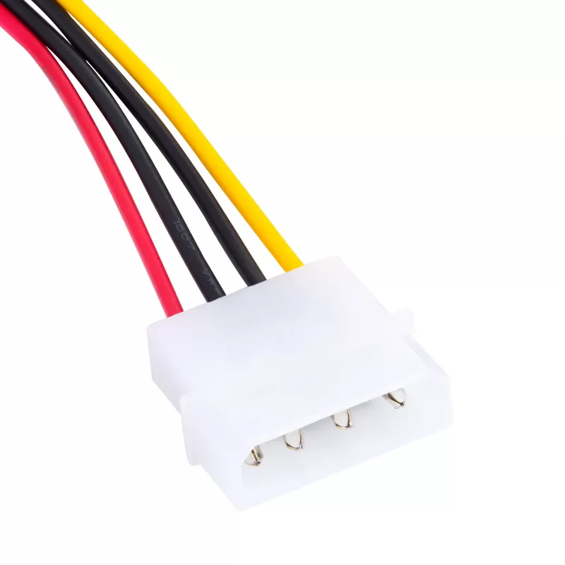 Akyga AK-CA-17 cabo adaptador de alimentação Molex para SATA, 15 cm