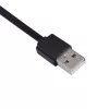 Akyga AK-AD-51 porta-chaves com cabo de carregamento USB 5-em-1, USB-A para USB-C / Micro-USB / Mini-USB / Lightning