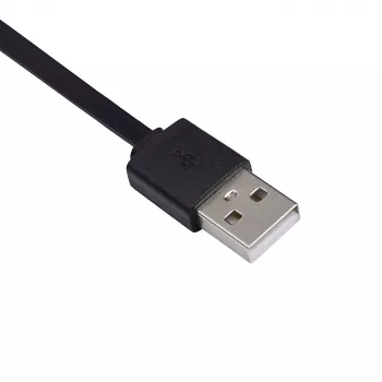 Akyga AK-AD-51 porta-chaves com cabo de carregamento USB 5-em-1, USB-A para USB-C / Micro-USB / Mini-USB / Lightning