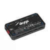Akyga AK-CA-73 controlador de ventoinhas RGB com comando, 12 ligações (10 ventoinhas + 2 fitas LED), alimentação Molex