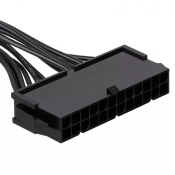 Akyga AK-CA-77 cabo adaptador de alimentação ATX 24 pinos (fêmea) para Lenovo 14 pinos (macho), 10 cm
