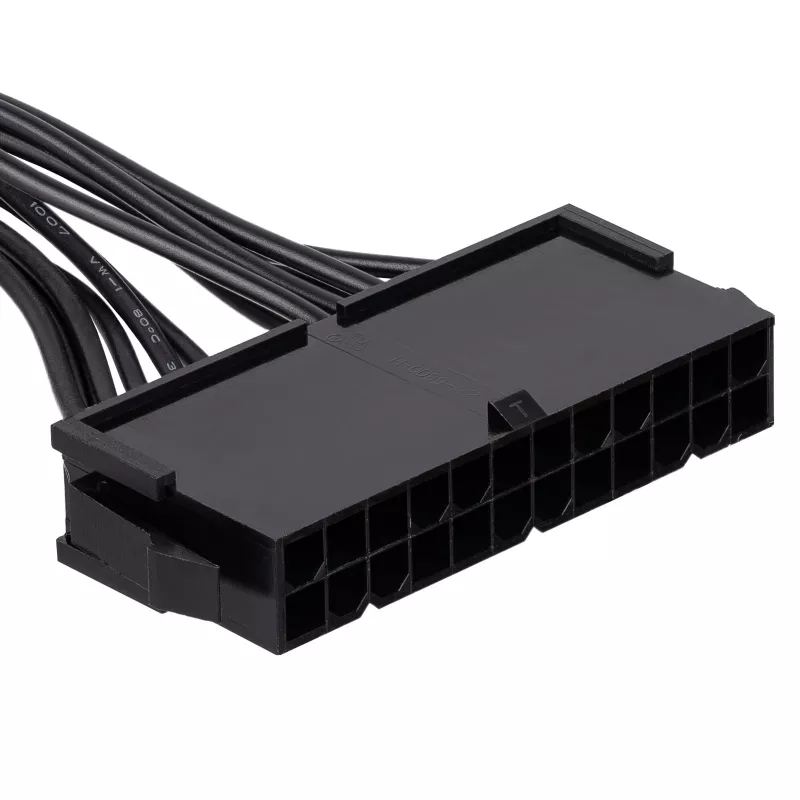 Akyga AK-CA-77 cabo adaptador de alimentação ATX 24 pinos (fêmea) para Lenovo 14 pinos (macho), 10 cm