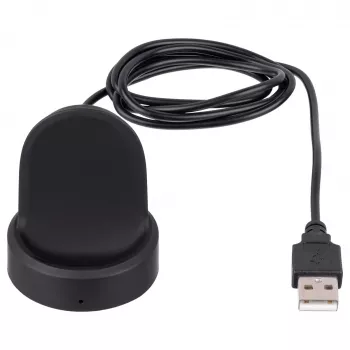 Estação de carregamento Akyga AK-SW-10 para Samsung Galaxy Watch 42/46 mm, Gear S2 / S3, cabo Micro-USB para USB 1 m