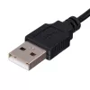 Cabo de carregamento USB Akyga AK-SW-19 com clipe para Garmin Forerunner 220, 1 m, preto