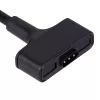 Cabo de carregamento USB magnético Akyga AK-SW-23 para Fitbit Ionic, 1 m, preto