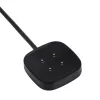 Cabo de carregamento USB magnético Akyga AK-SW-27 para Fitbit Versa 3 / Sense, 1 m, preto