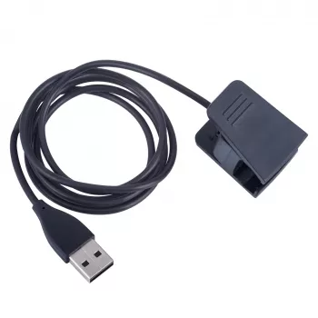 Cabo de carregamento Akyga AK-SW-28 para Fitbit Charge 2, USB-A, 1 m, preto