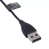 Cabo de carregamento Akyga AK-SW-28 para Fitbit Charge 2, USB-A, 1 m, preto