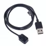 Cabo de carregamento magnético Akyga AK-SW-30 para Amazfit Cor A1702, USB-A, 1 m, preto
