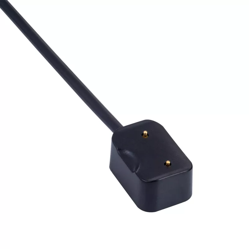 Cabo de carregamento magnético Akyga AK-SW-30 para Amazfit Cor A1702, USB-A, 1 m, preto