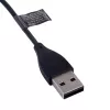 Cabo de carregamento Akyga AK-SW-35 para Fitbit Alta HR, USB-A, 1 m, preto
