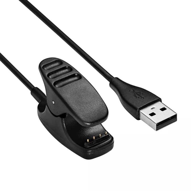 Cabo de carregamento e dados Akyga AK-SW-38 para Suunto 3 / 5 / Fitness / Ambit, USB-A, 1 m, preto
