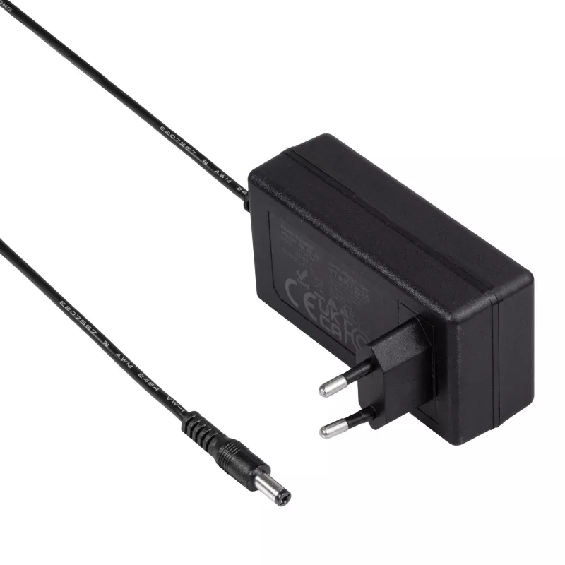 Fonte de alimentação universal Akyga AK-TB-12, 12 V, 3 A, 36 W, 5,5 x 2,1 mm, 1,4 m