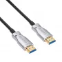 Cabo de fibra ótica ativo HDMI 2.1 Akyga AK-HD-100L (AOC), 48 Gbit/s, 8K@60Hz / 4K@120Hz, 10 m