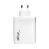Carregador USB GaN Akyga AK-CH-24 140 W, 3 x USB-C PD + USB-A, branco