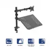 Suporte de mesa para monitor Akyga AK-MB-04 com prateleira para portátil, 15-32