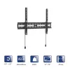 Suporte de parede para TV inclinável Akyga AK-MB-07, 37-70 polegadas, 60 kg, VESA 600x400, preto