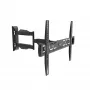 Suporte de parede para TV articulado Akyga AK-MB-11, 37-75 polegadas, 40 kg, VESA 600x400, rotação ±90°, preto