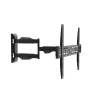 Suporte de parede para TV articulado Akyga AK-MB-11, 37-75 polegadas, 40 kg, VESA 600x400, rotação ±90°, preto