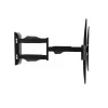 Suporte de parede para TV articulado Akyga AK-MB-11, 37-75 polegadas, 40 kg, VESA 600x400, rotação ±90°, preto