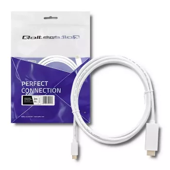 Qoltec Cabo USB 3.1 Type-C Macho para HDMI A Macho 2m 4K 60Hz