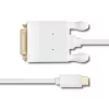 Qoltec Cabo Adaptador USB 3.1 Type-C Macho para DVI-D Macho 2m 4K