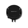 Carregador de automóvel sem fios Qoltec PRO com suporte IR 15W QC 3.0 USB Type-C preto