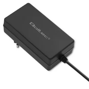 Fonte de alimentação para monitor Qoltec 35W 12V 2,9A 5,5*2,5mm + cabo de alimentação