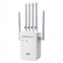 Repetidor de sinal Wi-Fi QOLTEC ponto de acesso 300 Mbps