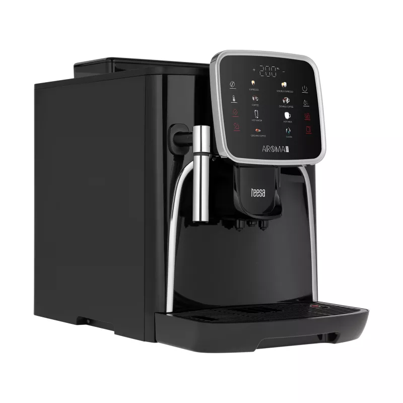 Máquina de café automática TEESA AROMA 750 com moinho, 1450 W, 1,5 l, preto