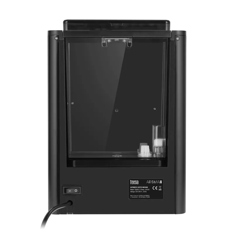 Máquina de café automática TEESA AROMA 750 com moinho, 1450 W, 1,5 l, preto
