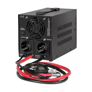 Inversor de onda sinusoidal pura com função de carregamento Rebel POWER-500-LFP4 12V 230V 500VA/300W