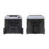 Frigorífico/congelador profissional com compressor TEESA TSA6002 40L, DC12/24V AC230V, compatível com bateria, rodas grandes, pega robusta, Bluetooth