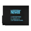 Bateria de substituição Newell para Panasonic DMW-BLC12