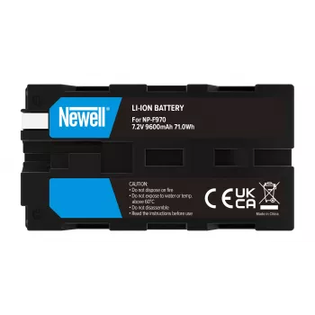 Bateria de substituição Newell para Sony NP-F970
