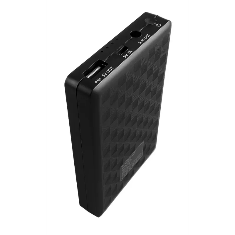 Power bank Newell PB-FW50 com adaptador de bateria para Sony NP-FW50, 10000mAh, 18W PD e QC, preto
