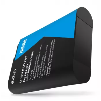 Bateria de substituição Newell para Nikon EN-EL23, 1850mAh, 7,0Wh, Li-Ion