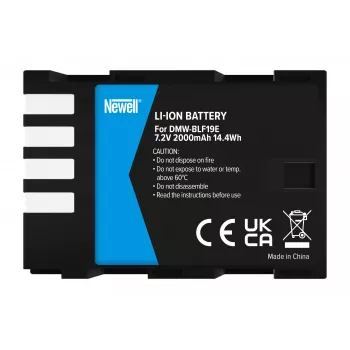 Bateria de substituição Newell para Panasonic DMW-BLF19E