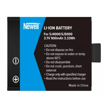 Bateria de substituição Newell para SJ4000 / SJ5000 para SJCam