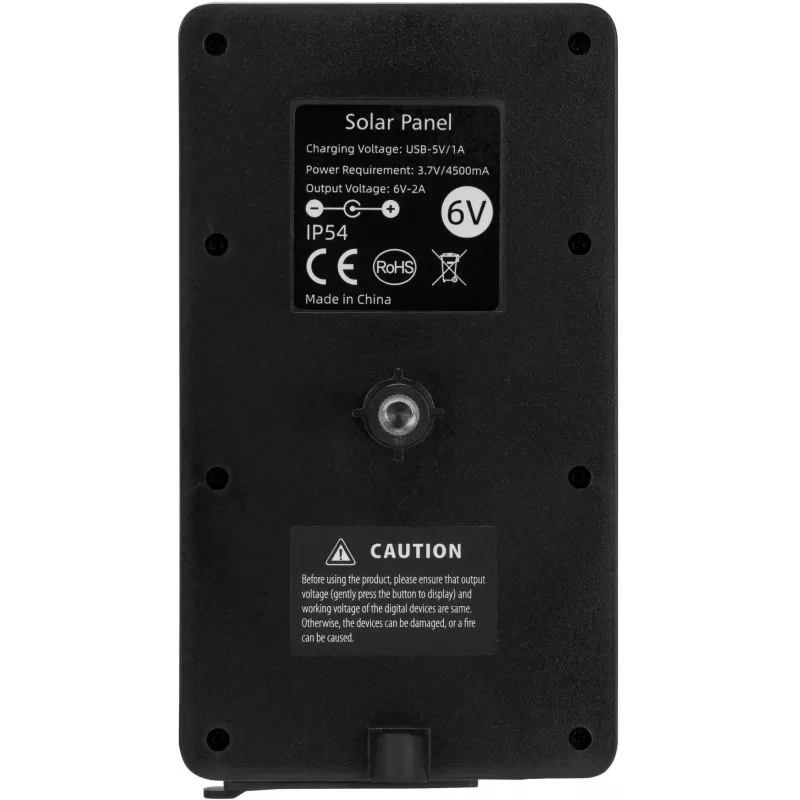 Painel solar para câmara de caça Redleaf RD3019 Pro - 2W monocristalino, bateria 8000mAh, IP66