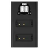 Carregador USB-C de dois canais Newell DL-USB-C para baterias Canon LP-E17