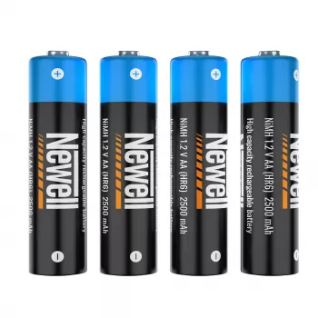 Bateria NiMH Newell AA 2500 mAh pack de 4 blister